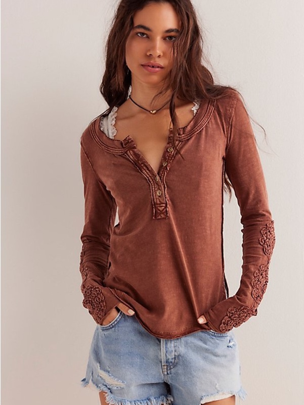 Nwot We the Free Henley